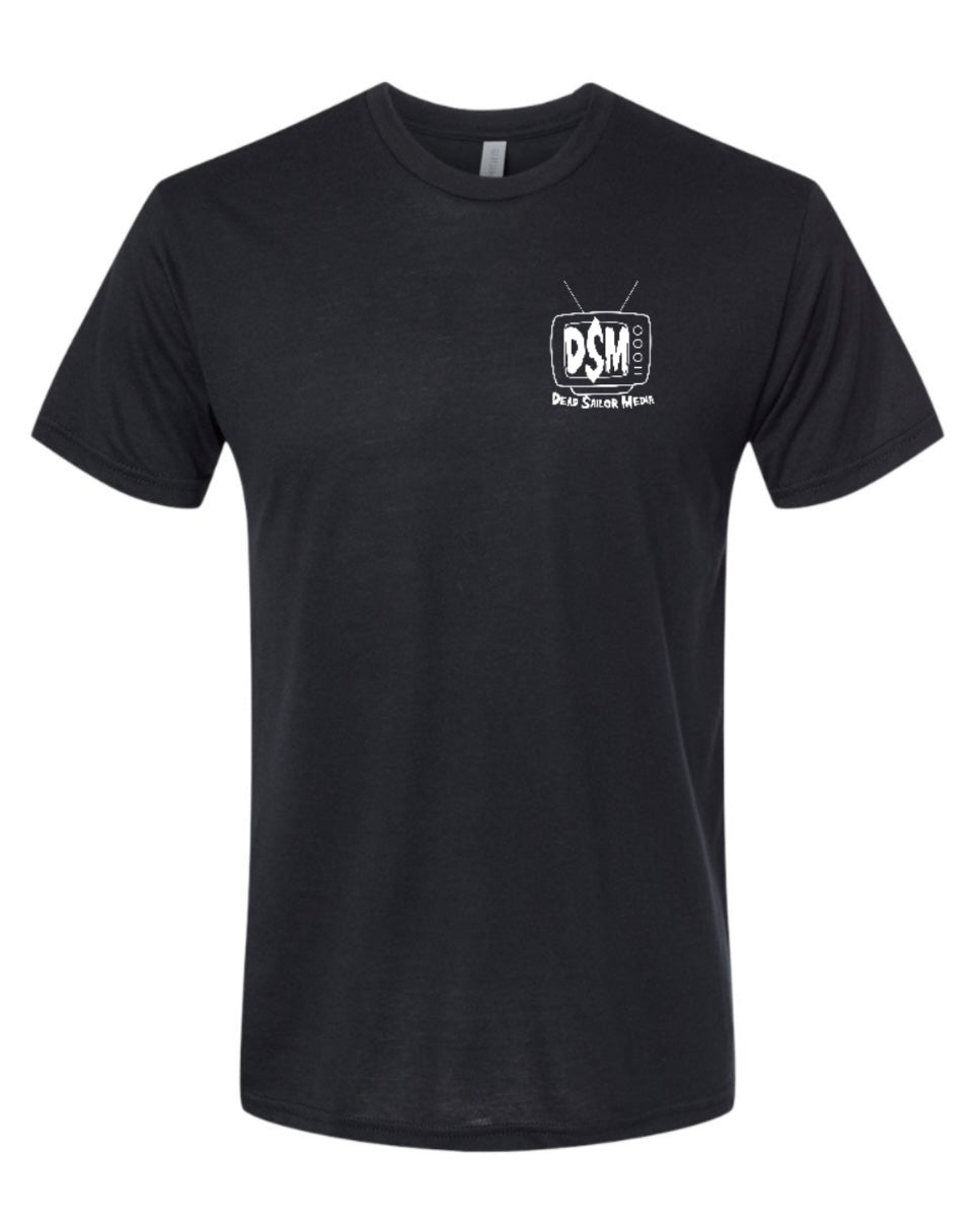 Regular Fit DSM TV T-Shirt Black N White