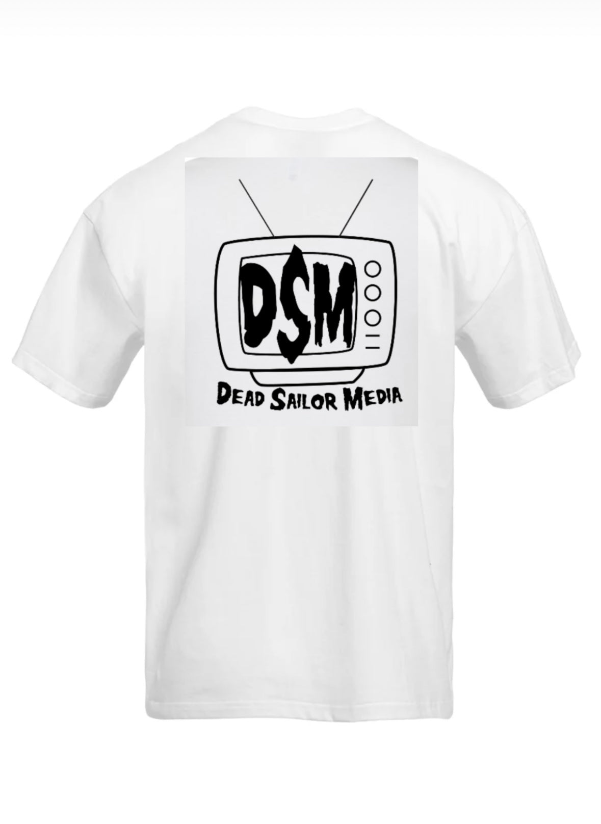 90s Fit DSM TV T-Shirt White N Black