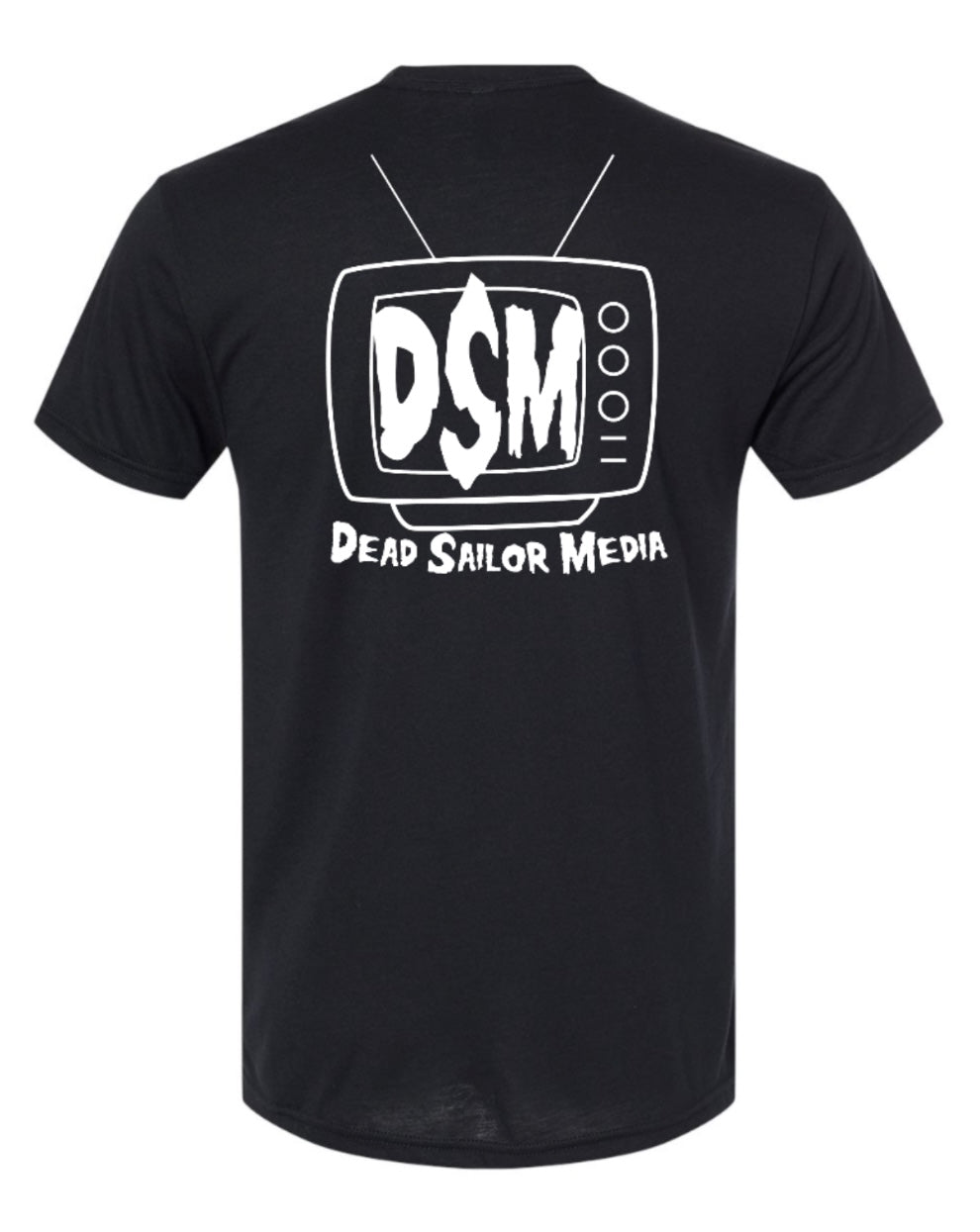 Regular Fit DSM TV T-Shirt Black N White