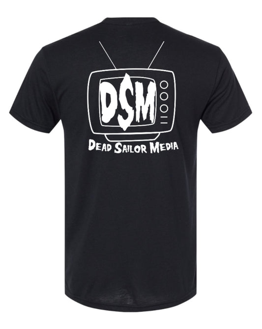 Regular Fit DSM TV T-Shirt Black N White