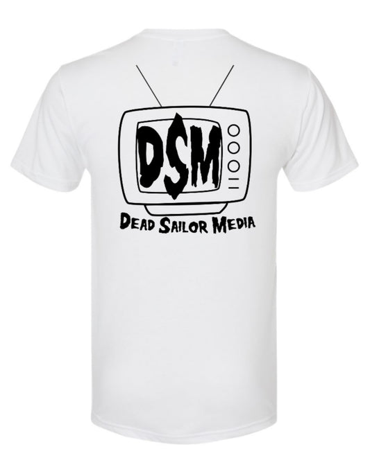 Regular Fit DSM TV T-Shirt White N Black