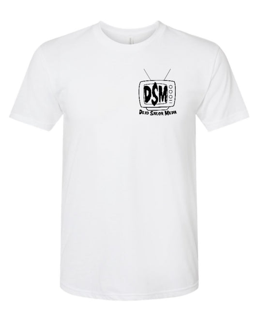 Regular Fit DSM TV T-Shirt White N Black