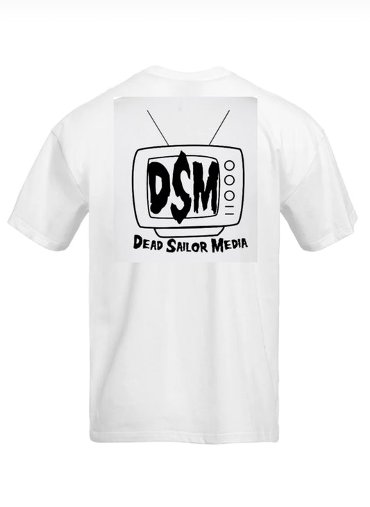 90s Fit DSM TV T-Shirt White N Black