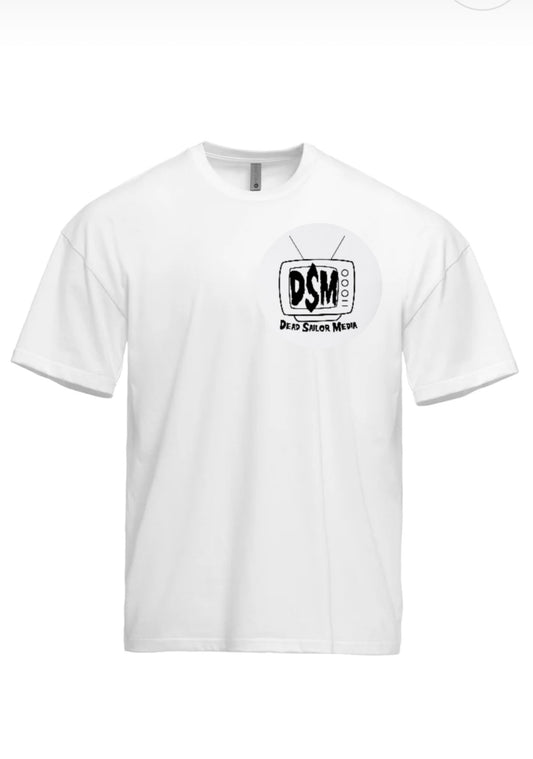 90s Fit DSM TV T-Shirt White N Black